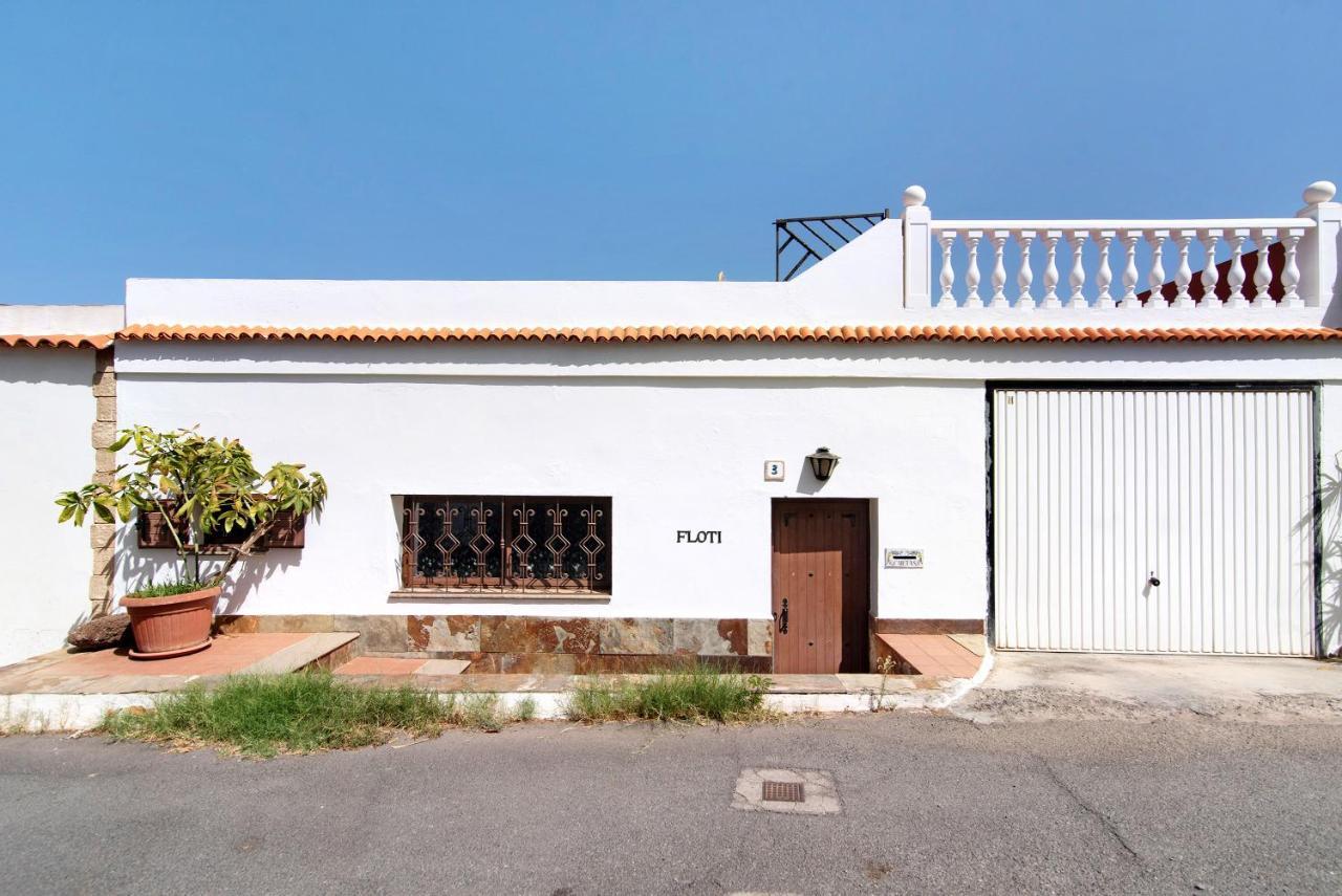 Villa Floti Con Vistas Al Mar Telde Exterior foto